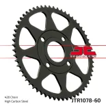 Corona moto JT Sprockets de acero 60 dientes P.420 JTR1078.60