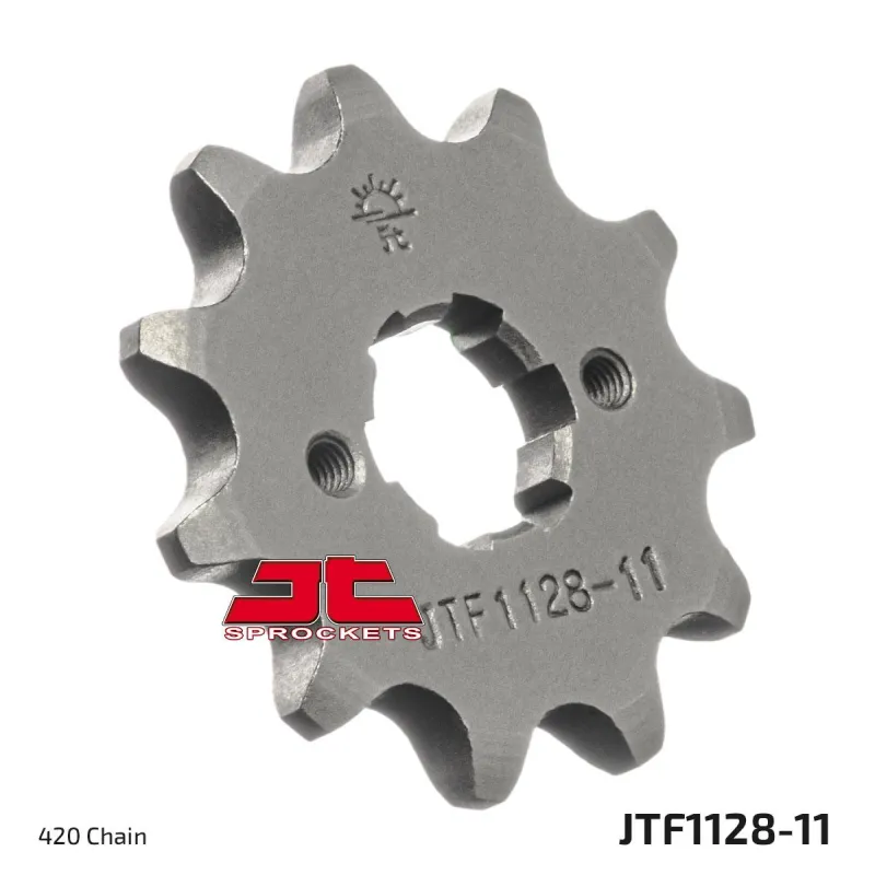 Piñón de moto Aprilia JT Sprockets acero 11 dientes P.420 JTF1128.11