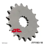 Piñón de moto JT Sprockets acero 18 dientes P.525 JTF1183.18