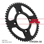 Corona moto JT Sprockets de acero de 50 dientes JTR1204.50
