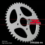 Corona moto JT Sprockets de acero de 44 dientes JTR1208.44