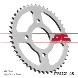 Corona moto JT Sprockets de acero de 45 dientes JTR1221.45