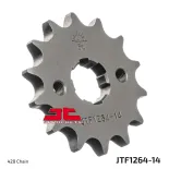 Piñón de moto JT Sprockets acero 14 dientes P.428 JTF1264.14