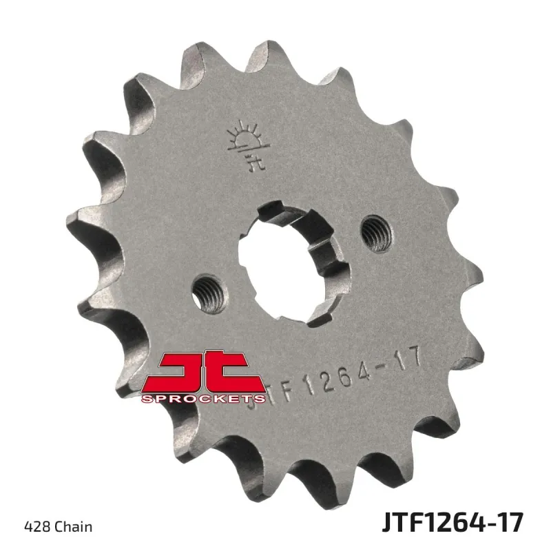 Piñón de moto JT Sprockets 17 dientes P.428 JTF1264.17