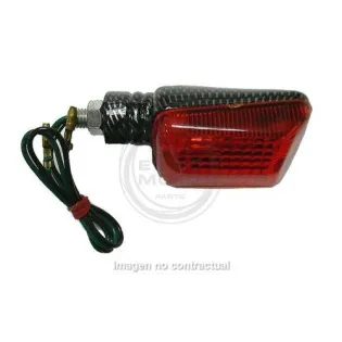 Intermitente Mini Brazo Corto Aspecto Carbono Univ - 12651404