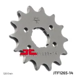 Piñón de moto JT Sprockets acero 14 dientes P.520 JTF1265.14