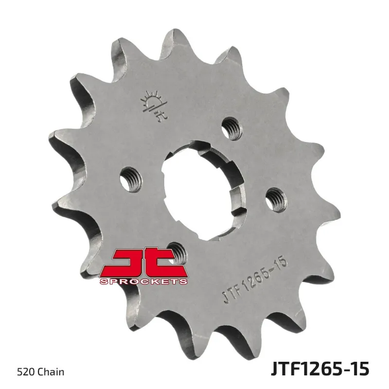 Piñón de moto JT Sprockets 15 dientes P.520 JTF1265.15