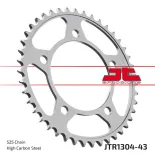 Corona moto JT Sprockets de acero de 43 dientes JTR1304.43