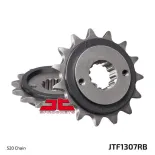 Piñón de moto JT Sprockets de acero con goma 15 dientes JTF1307.15RB