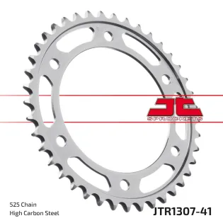 Corona moto JT Sprockets de acero de 41 dientes JTR1307.41