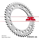 Corona moto JT Sprockets de acero de 45 dientes JTR1311.45
