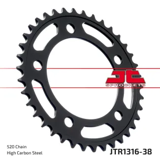 Corona moto JT Sprockets de acero de 38 dientes JTR1316.38