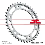 Corona moto JT Sprockets de acero de 40 dientes JTR1317.40