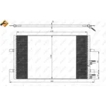 NRF 35846 Condensador, aire acondicionado
