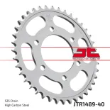 Corona moto JT Sprockets de acero de 40 dientes JTR1489.40