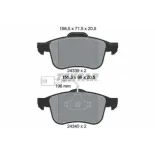 TEXTAR 2433901 Juego de pastillas de freno