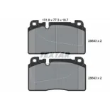 TEXTAR 2564301 Juego de pastillas de freno