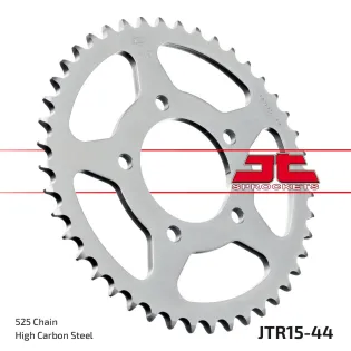 Corona moto JT Sprockets de acero de 44 dientes JTR15.44