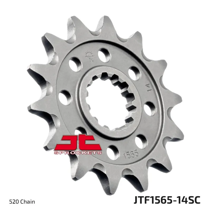 Piñón moto JT Sprockets autolimpiable 14 dientes JTF1565.14SC