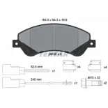 TEXTAR 2448501 Juego de pastillas de freno