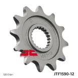 Piñón de moto JT Sprockets acero 12 dientes P.520 JTF1590.12