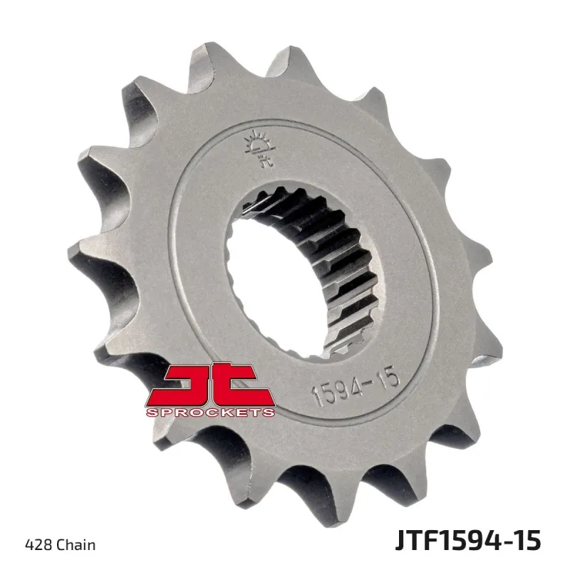 Piñón moto JT Sprockets acero 15 dientes JTF1594.15