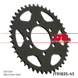 Corona moto JT Sprockets de acero de 43 dientes JTR1825.43