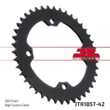 Corona moto JT Sprockets de acero de 42 dientes JTR1857.42