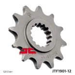 Piñón de moto JT Sprockets acero 12 dientes P.520 JTF1901.12