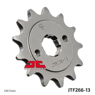 Piñón de moto JT Sprockets acero 13 dientes P.520 JTF266.13