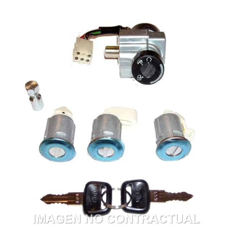 Kit Contacto. Sillín Y Guantera Sgr Peugeot Geo 50 - 27125870