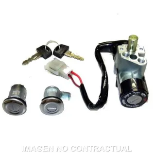 Kit Contacto. Sillín Y Guantera Sgr Honda Scoopy 5 - 27650910