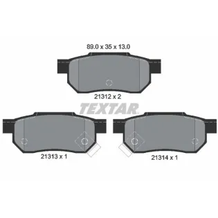 TEXTAR 2131201 Juego de pastillas de freno