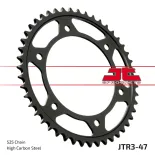 Corona moto JT Sprockets de acero de 47 dientes JTR3.47