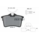 TEXTAR 2476501 Juego de pastillas de freno