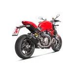 Silencioso Black Akrapovic Slip-on Ducati Monster 821 S-D12SO8-RTBL