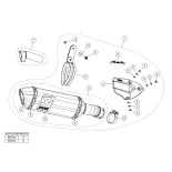 Silencioso Akrapovic TUV Euro 4 BMW S S-B10SO13-HZC