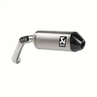 Silencioso Akrapovic Slip-on Moto Guzzi V 85 19-20 S-MG8SO1-HFTT