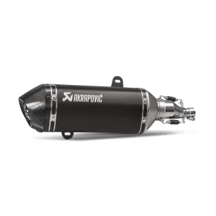 Silencioso Black Akrapovic TUV S-VE125SO2-HZBL