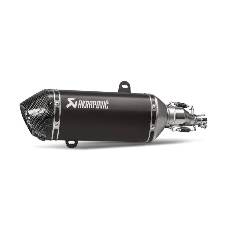 Silencioso Black Akrapovic TUV S-VE125SO2-HZBL