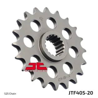 Piñón moto JT Sprockets acero 20 dientes JTF405.20