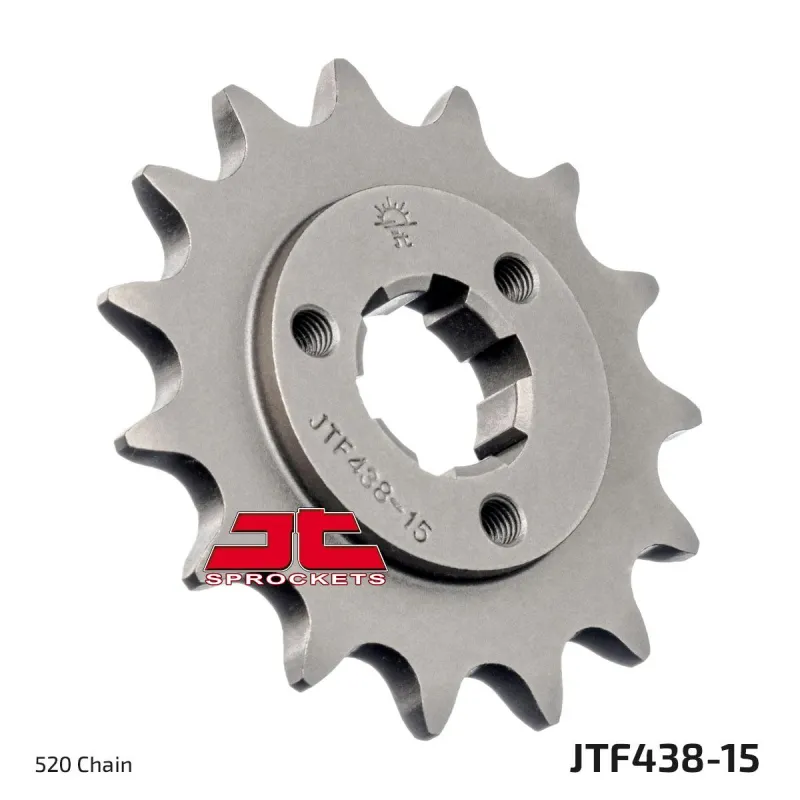 Piñón moto JT Sprockets acero 15 dientes JTF438.15