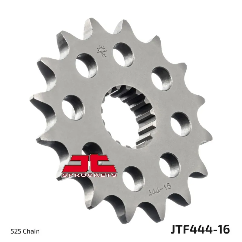 Piñón de moto JT Sprockets acero 16 dientes P.525 JTF444.16