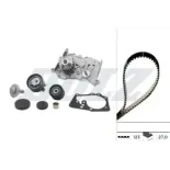 DOLZ KD073 Bomba de agua + kit correa distribución