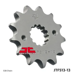 Piñón de moto JT Sprockets acero 13 dientes P.530 JTF513.13