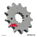 Piñón de moto JT Sprockets acero 13 dientes P.530 JTF513.13