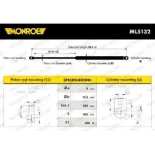 MONROE ML5132 Muelle neumático, maletero/compartimento de carga