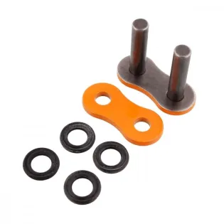 Conexión para cadena RK 520 MXZ naranja RACING DD520MXZ-CL