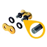 Enganche remachable a 4 caras para cadenas Regina 520 ZSE Tipo 19