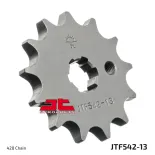 Piñón de moto JT Sprockets acero 13 dientes P.428 JTF542.13